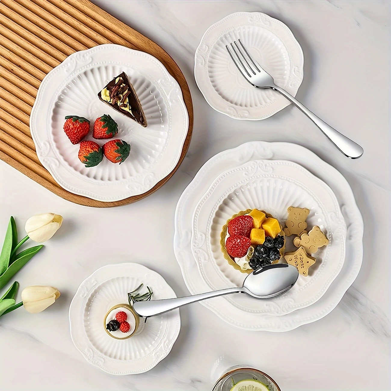12 Stainless Steel Cutlery Set - Image 3
