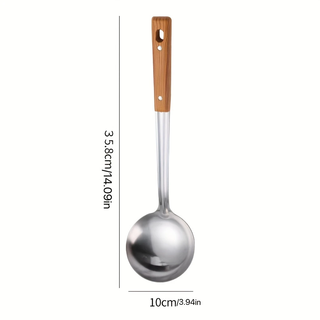 Durable Stainless Steel Soup Ladle - Image 2
