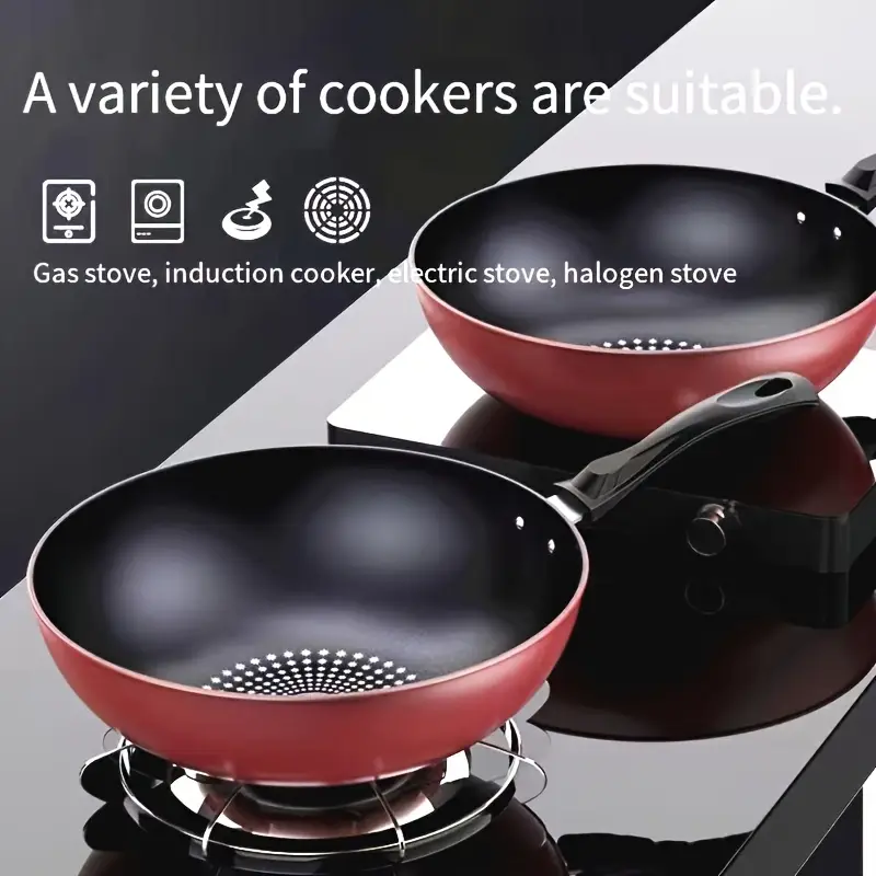 German Diamond Nonstick Stir fry Pan - Image 2
