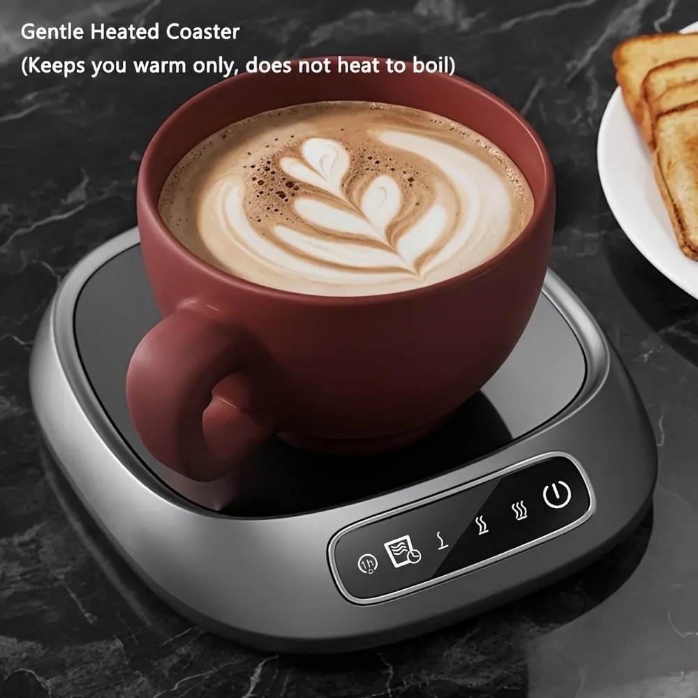 Smart Thermostatic Touch Screen Mug Warmer (3-Level Adjustment) - Image 2