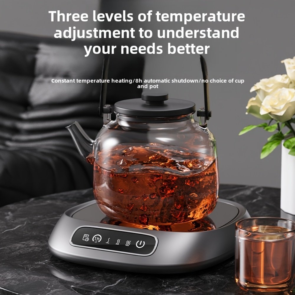 Smart Thermostatic Touch Screen Mug Warmer (3-Level Adjustment) - Image 3